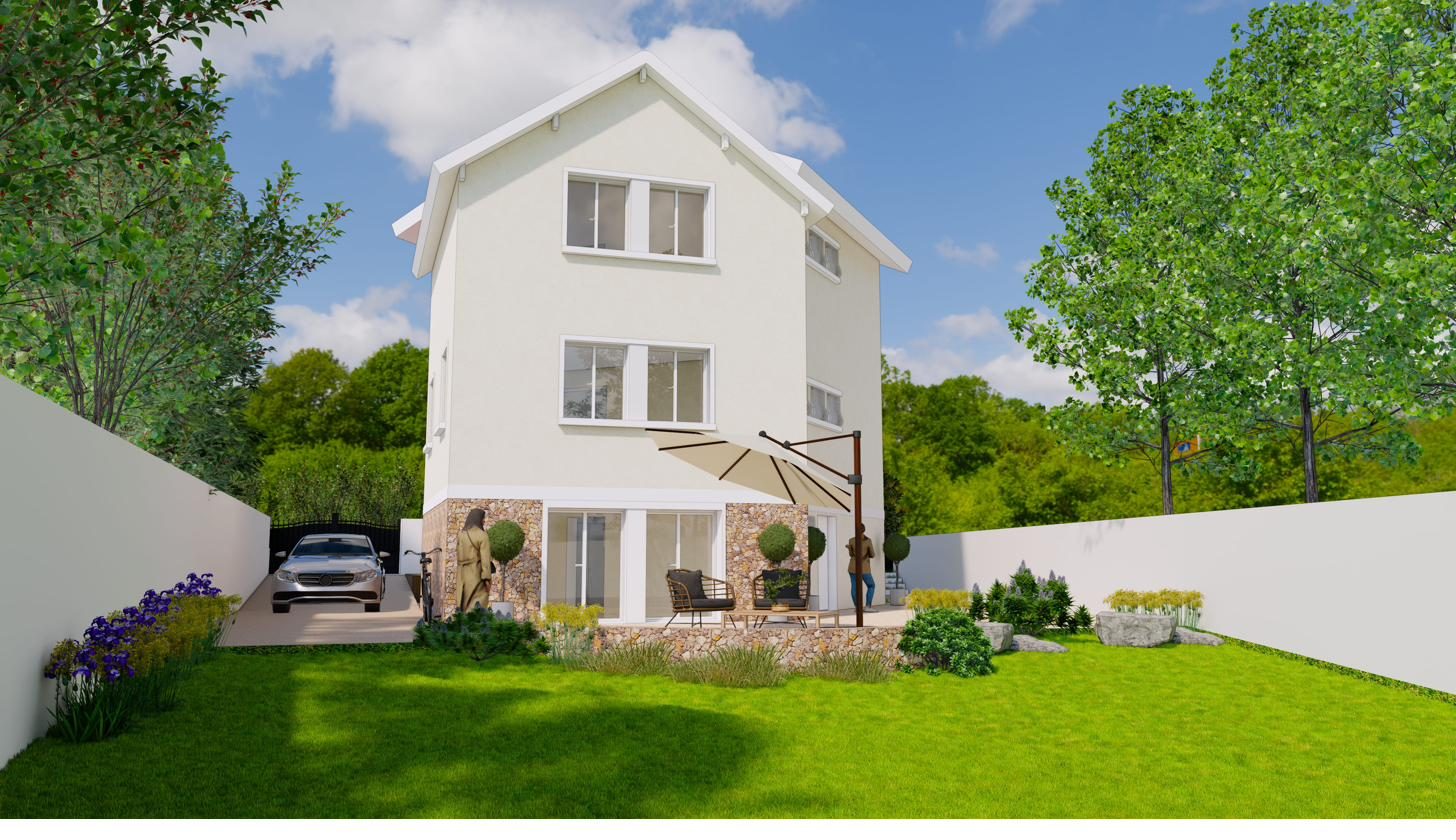 Extension de maison à Saint-Prix (95), permis de construire accordé