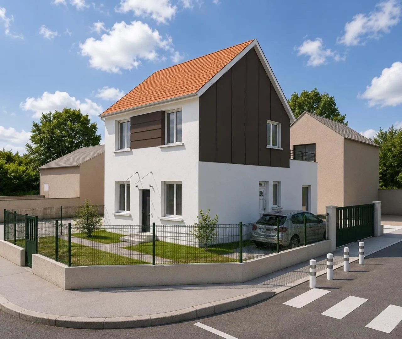 Image de synthèse 3D — Surélévation · Champigny-sur-Marne (94)